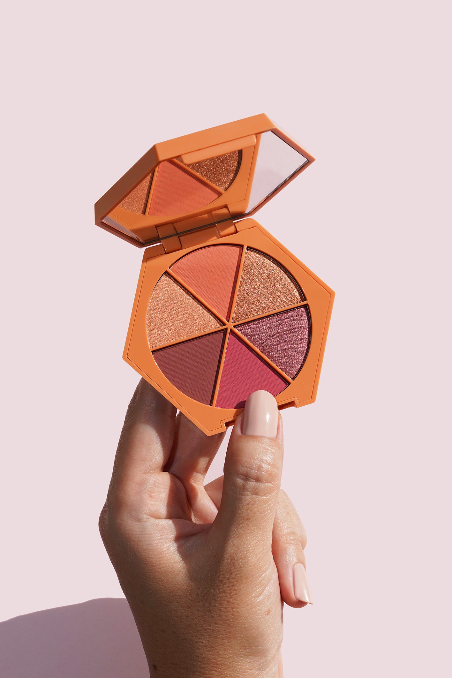 EM Cosmetics Divine Skies Eyeshadow Palette Faded Clementine
