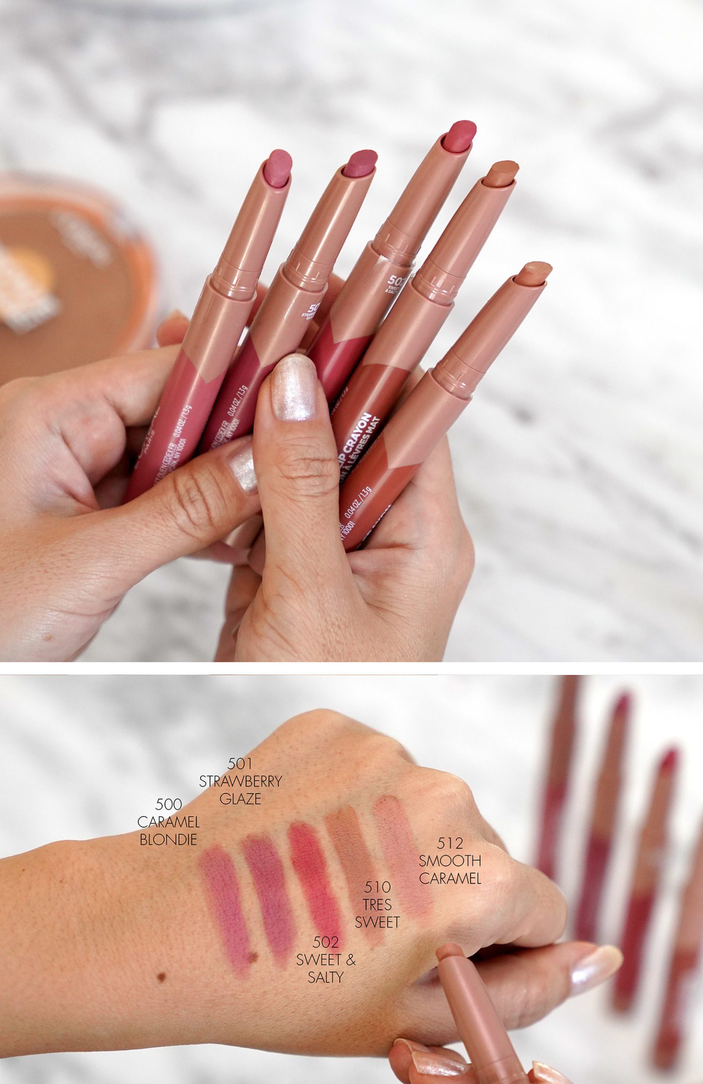 L'Oreal Matte Lip Crayons