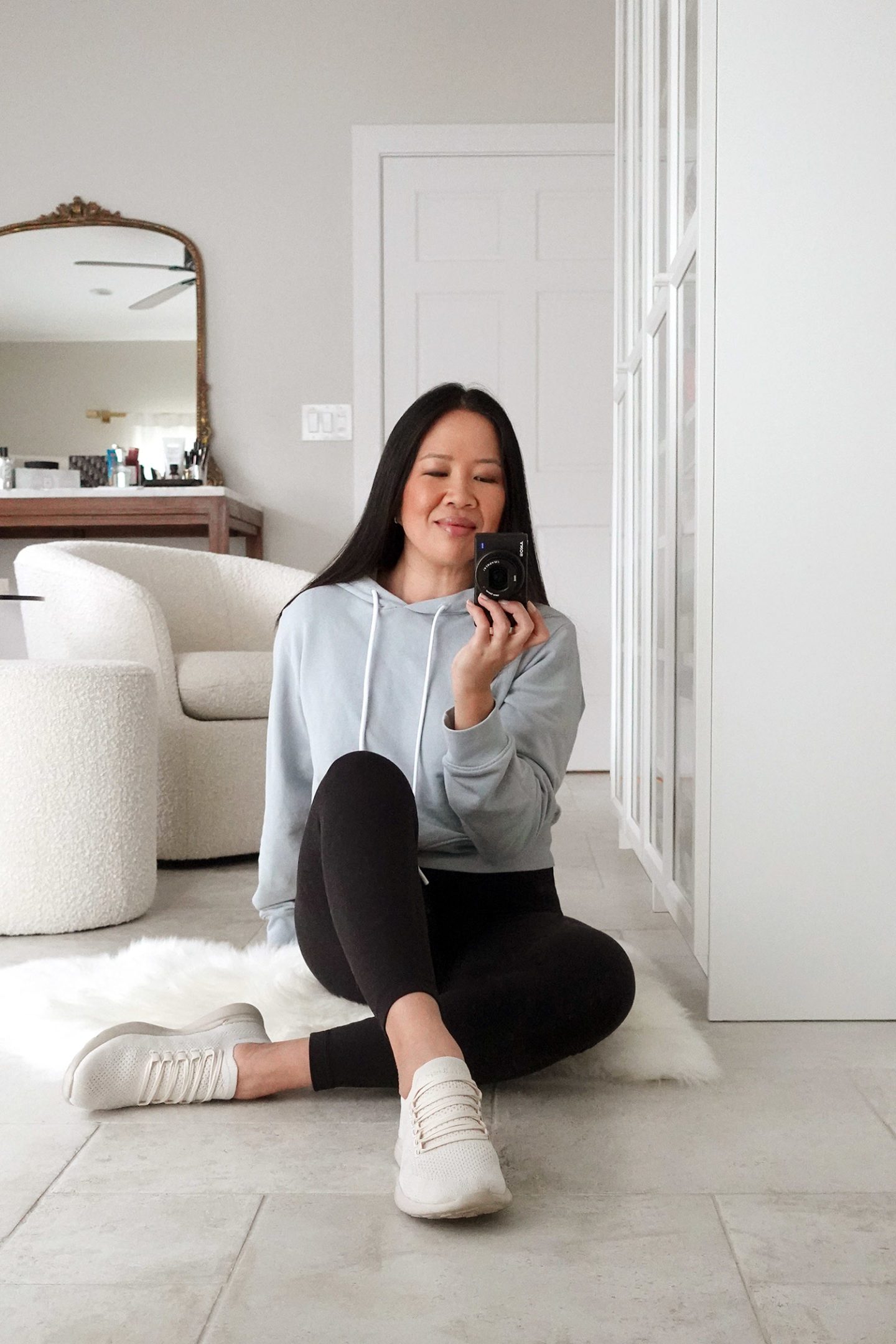 APL Techloom Breeze, Cotton Citizen Sweatshirt, Lululemon Align Leggings