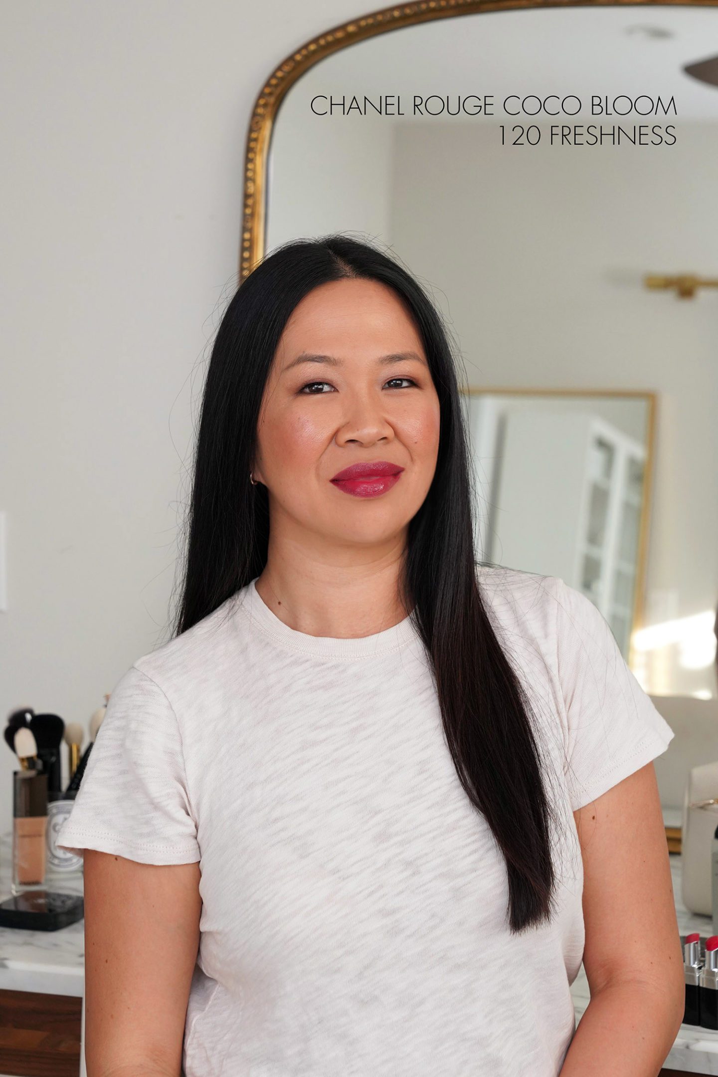 Chanel Rouge Coco Bloom Hydrating Lipstick 120 Freshness