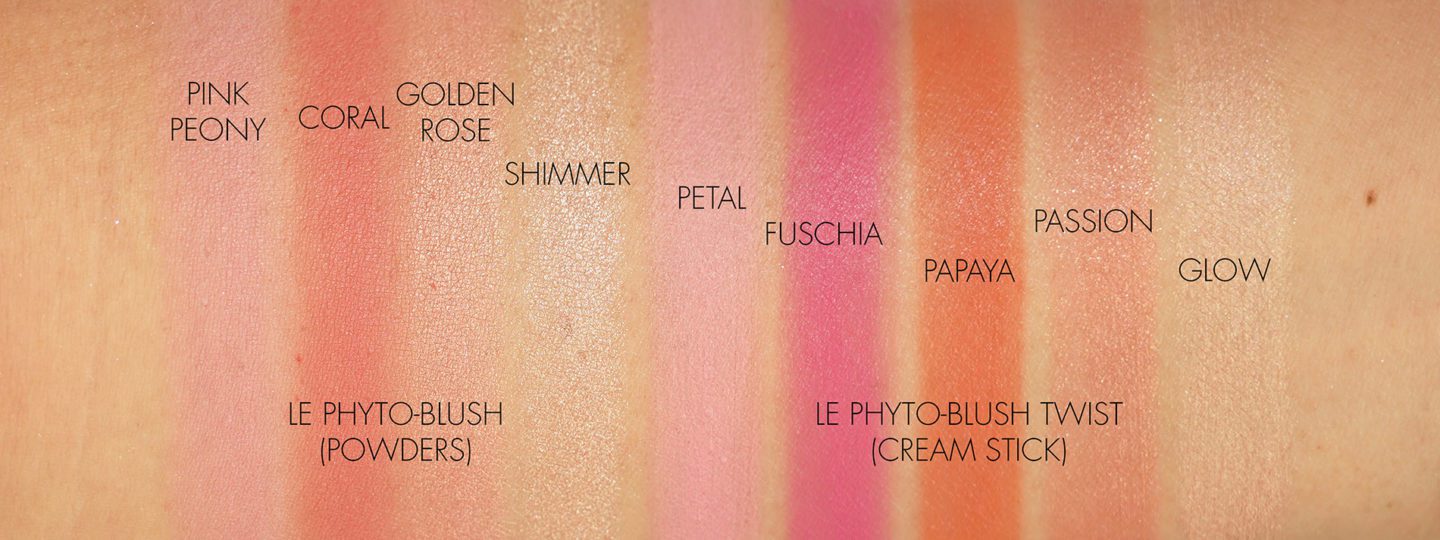 Sisley Le Phyto Blush swatches