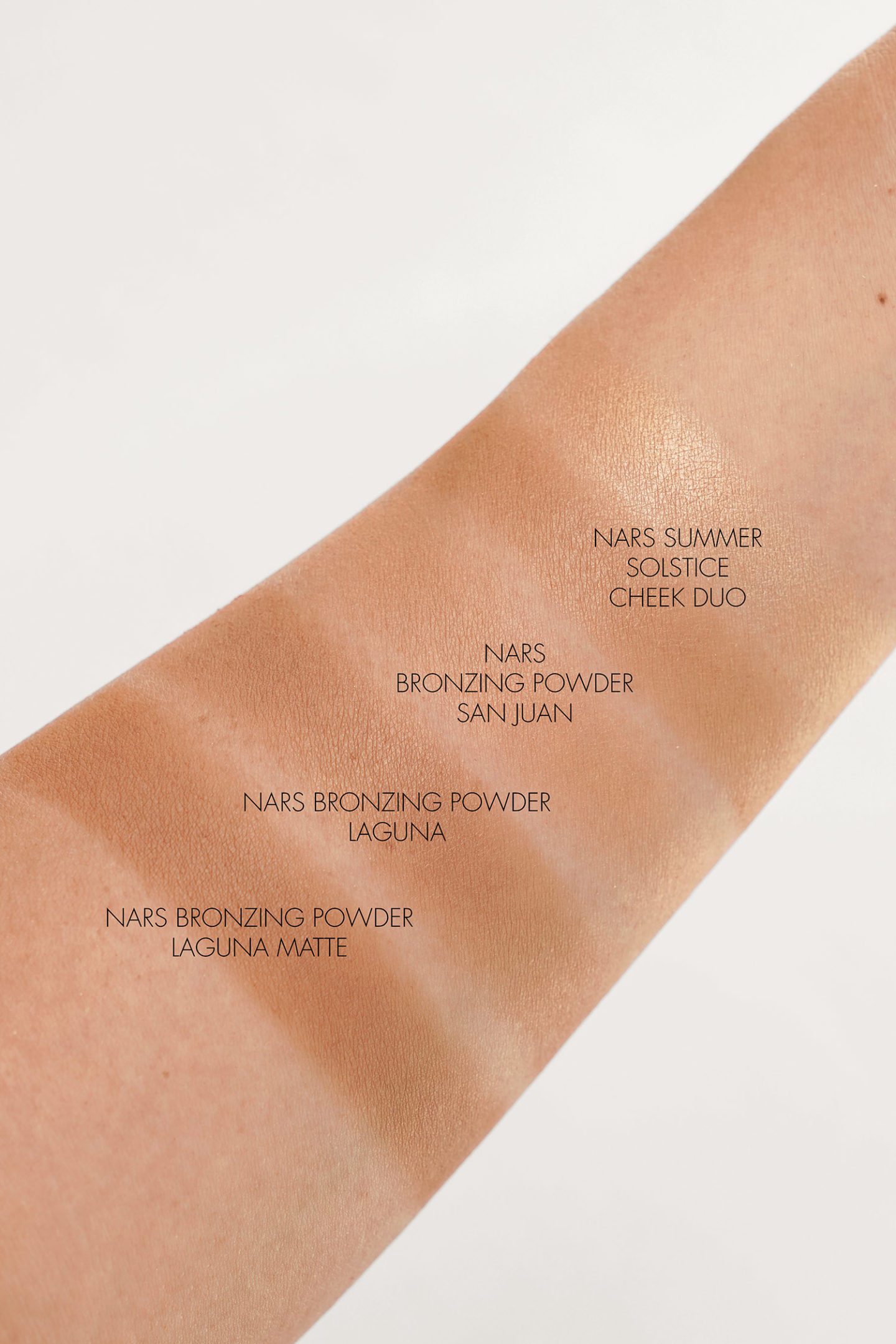 NARS Laguna Bronzer Swatches