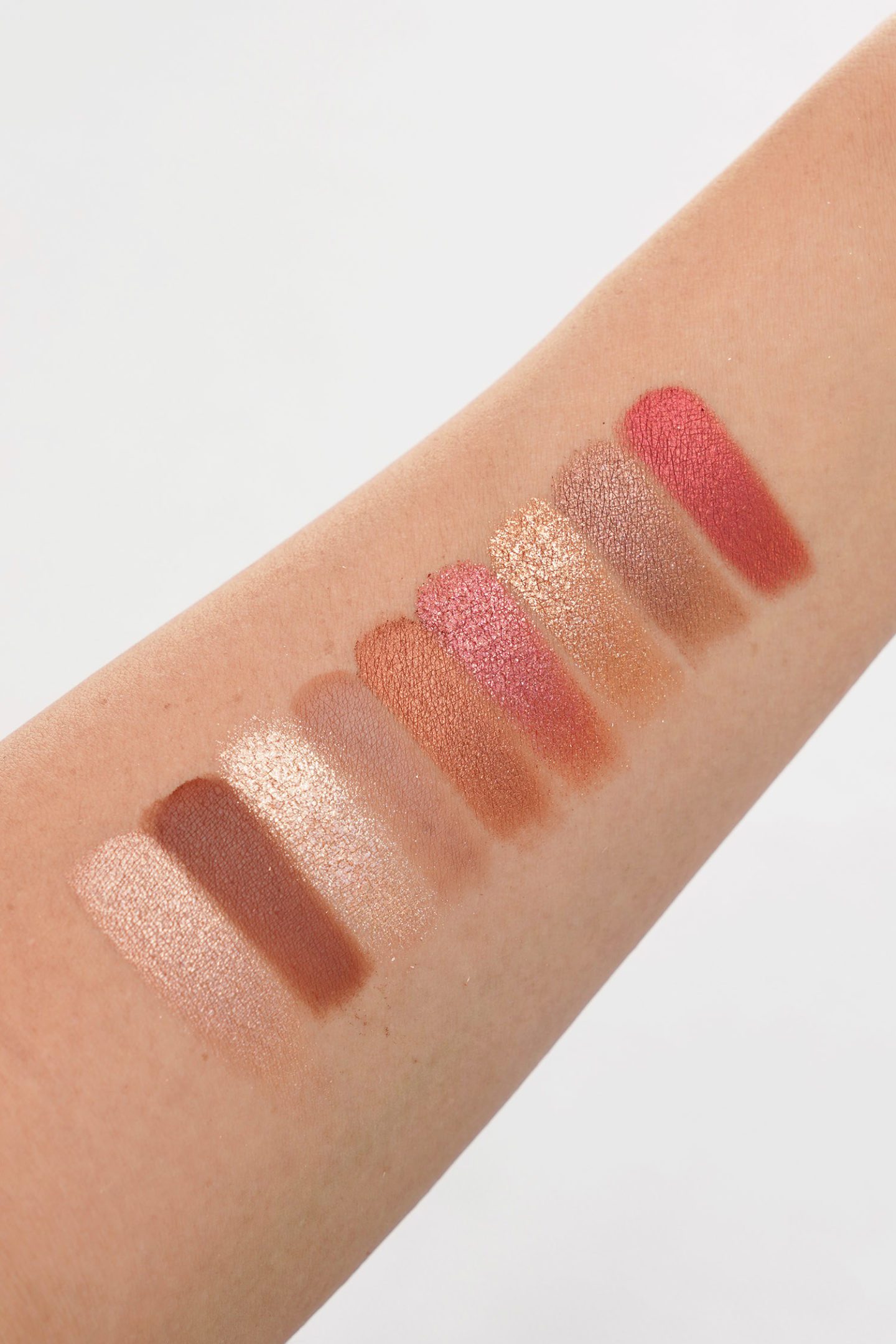 NARS Summer Solstice Eyeshadow Palette swatches