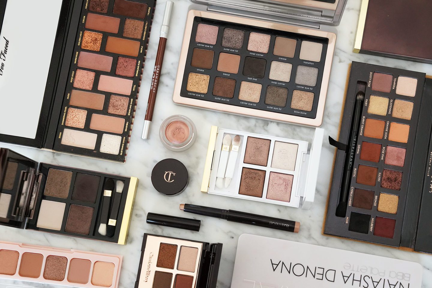 Best Eyeshadow Palettes Too Faced, Anastasia Beverly Hills, Tom Ford, Natasha Denona