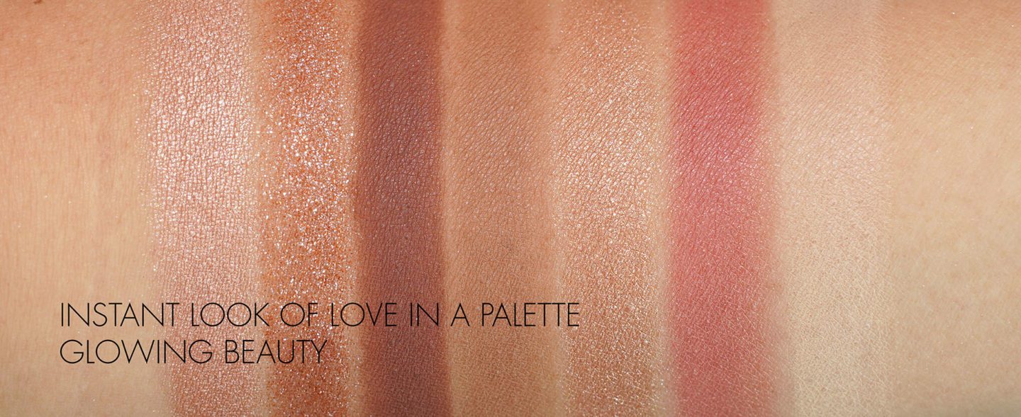 Charlotte Tilbury Instant Look in Glowing Beauty swatches