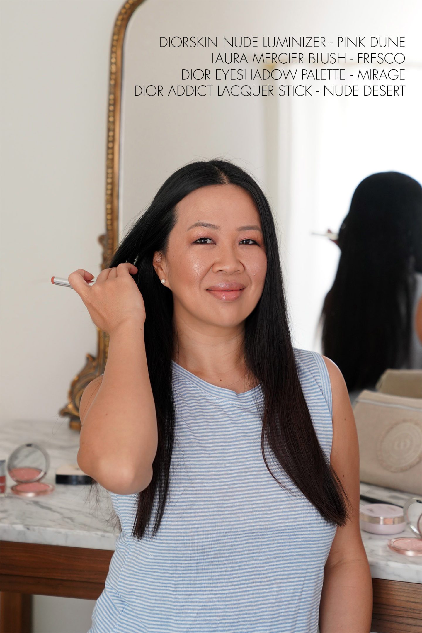 Dior Summer Dune Makeup Look