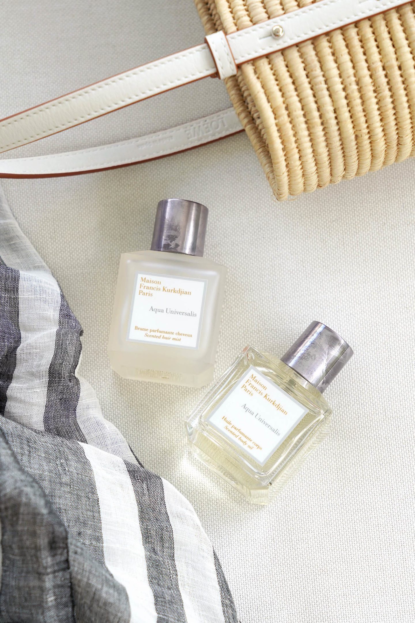 Maison Francis Kurkdjian in Aqua Universalis Hair Mist and Body Oil