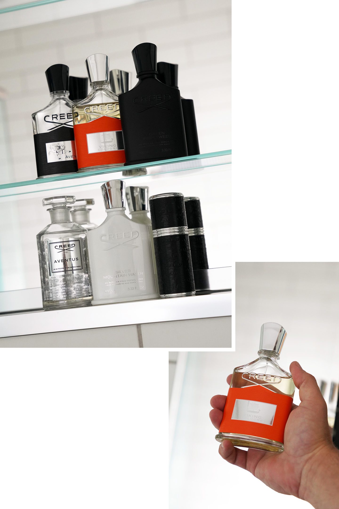 Best Creed Colognes, Aventus, Silver Mountain Water, Viking Cologne