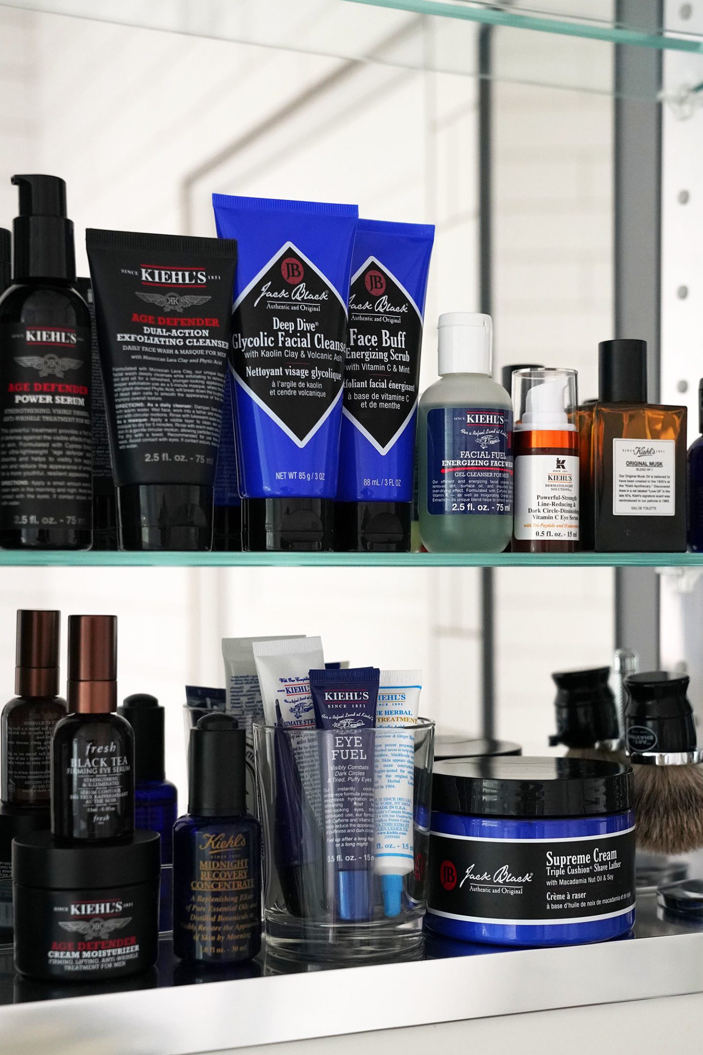 Best Skincare for Men Jack Black and Kiehls