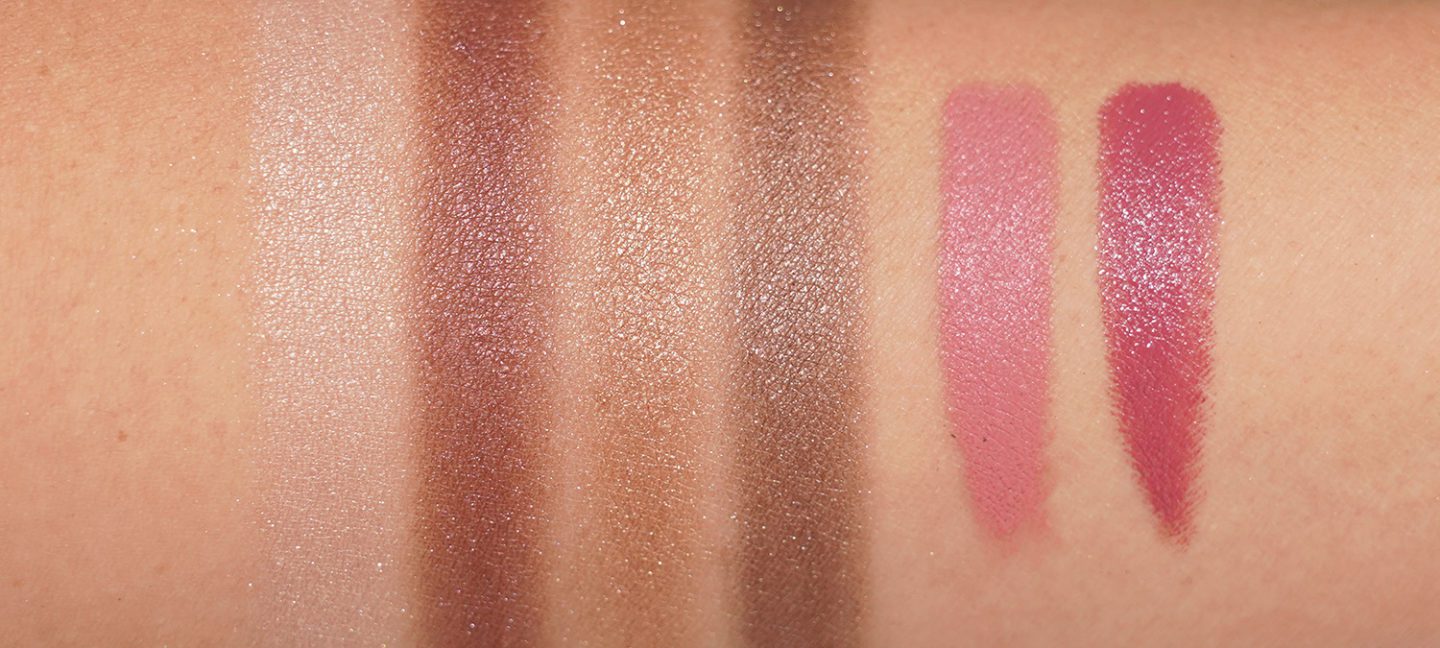 Tom Ford Cognac Rose Eye Color Quad Set + Lip Color in Casablanca and Fascinator 