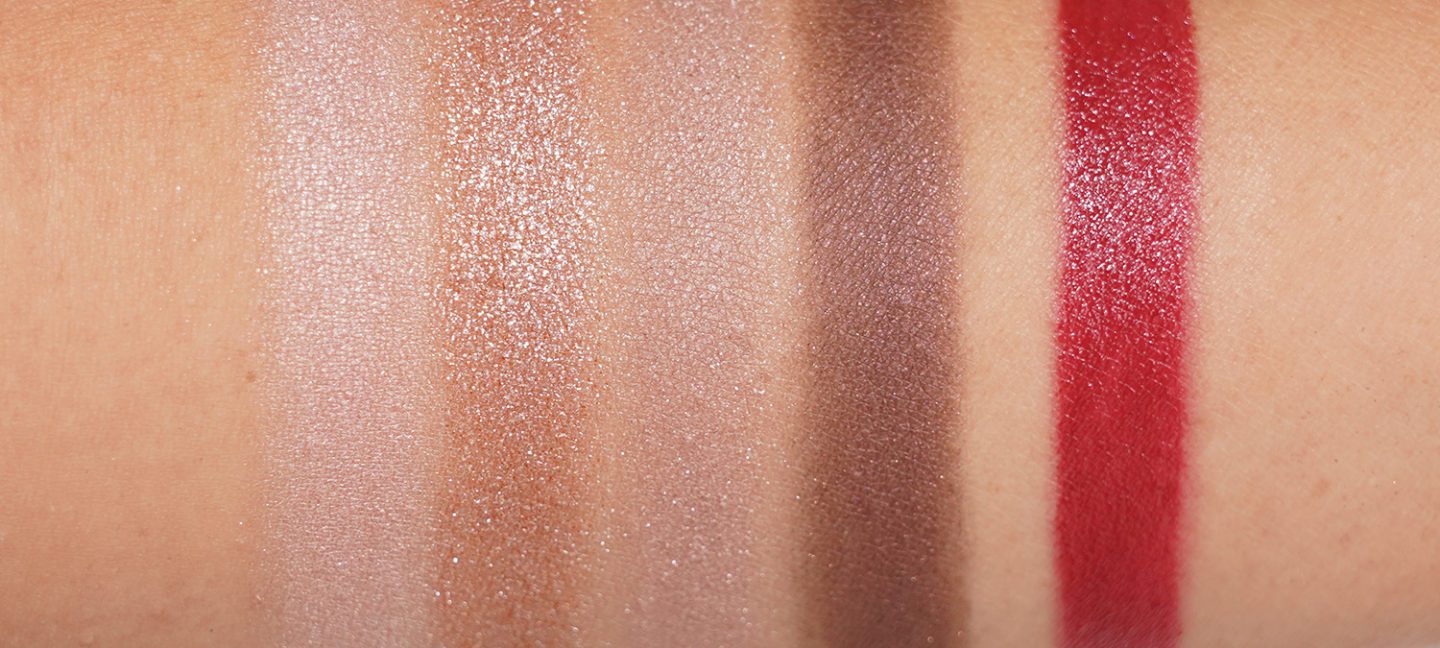 Tom Ford Coquette Eyeshadow Quad Swatches + Impassioned Lipstick