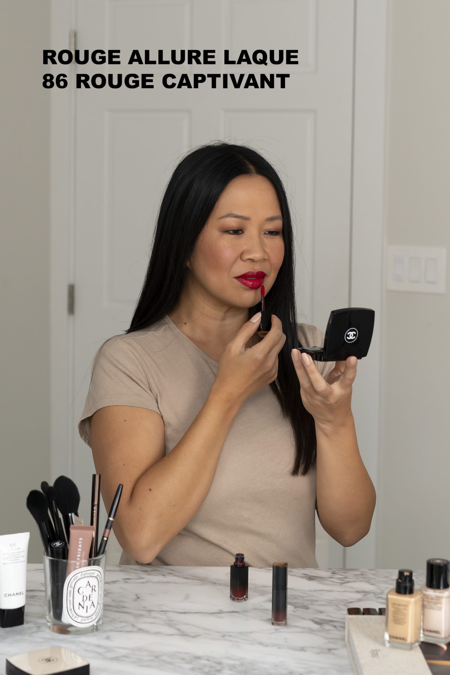 Chanel Rouge Allure Laque 86 Rouge Captivant