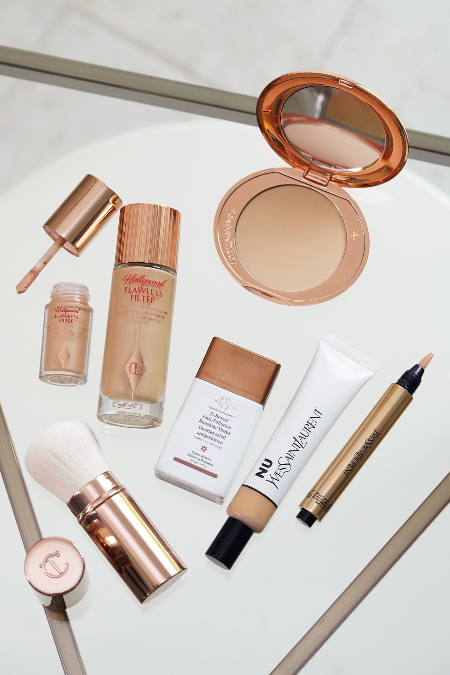 Best Base Products Charlotte Tilbury, Drunk Elephant, YSL