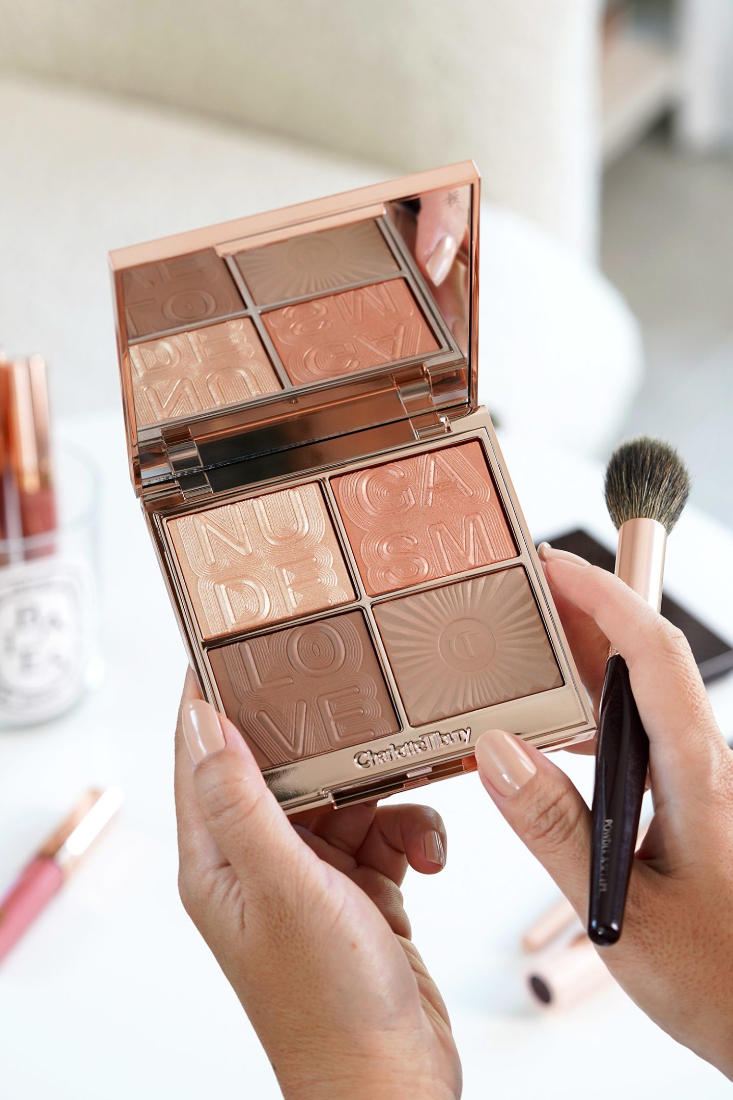 Charlotte Tilbury Nudegasm Face palette | The Beauty Lookbook