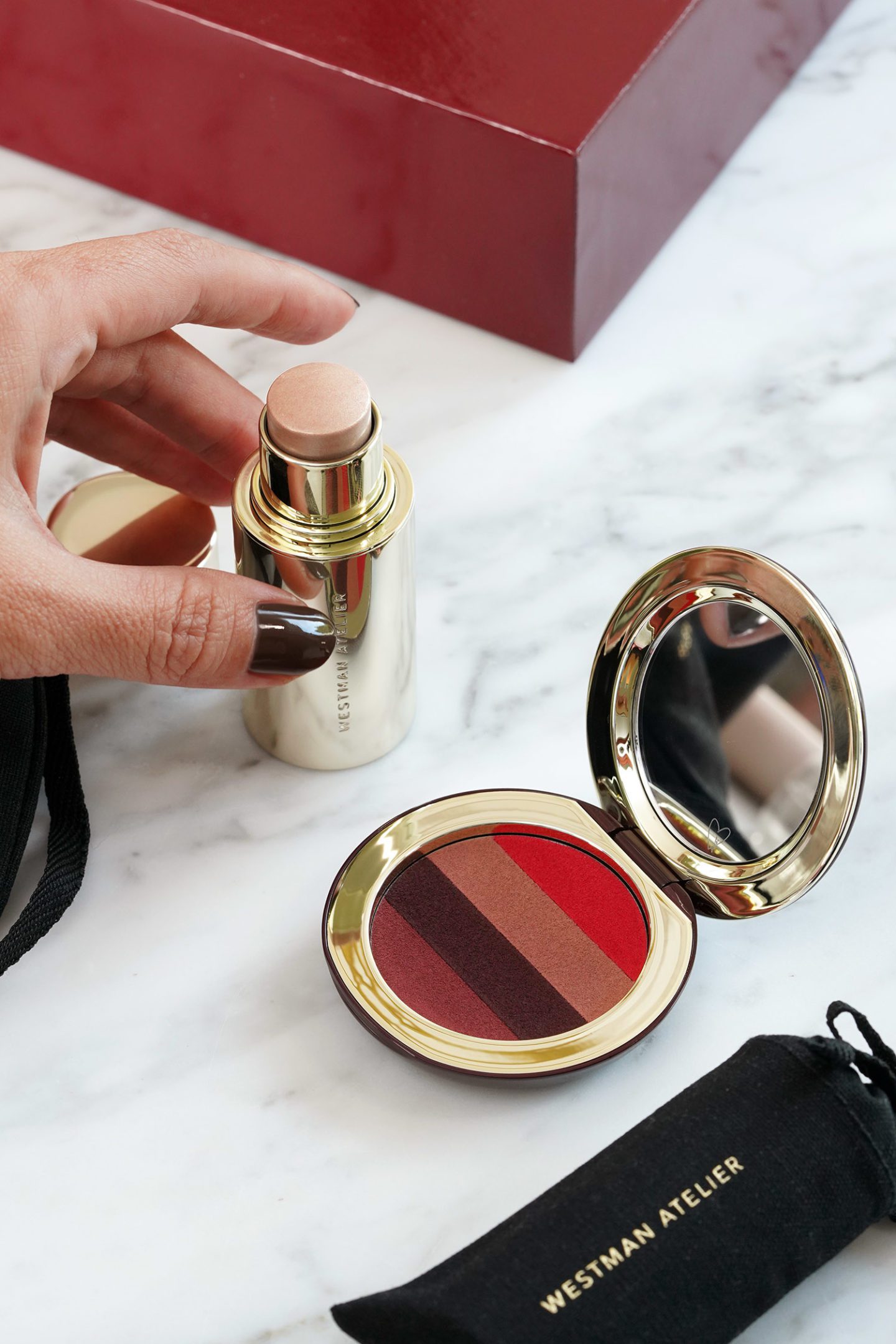 Westman Atelier Holiday Box Highlighter & Lip Set 