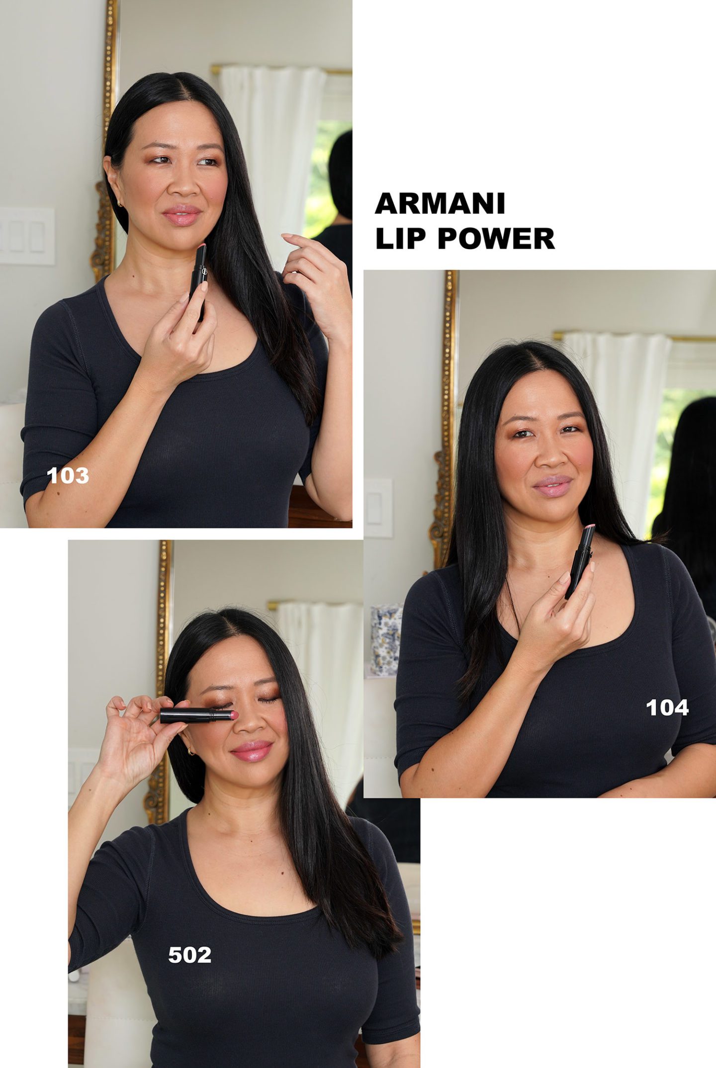 Armani Lip Power Picks