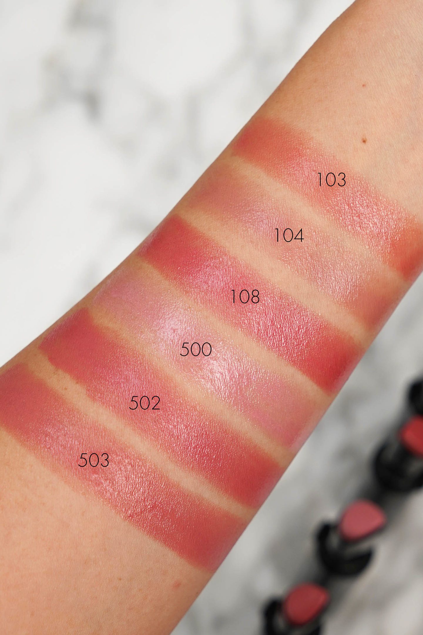 Armani Lip Power Picks