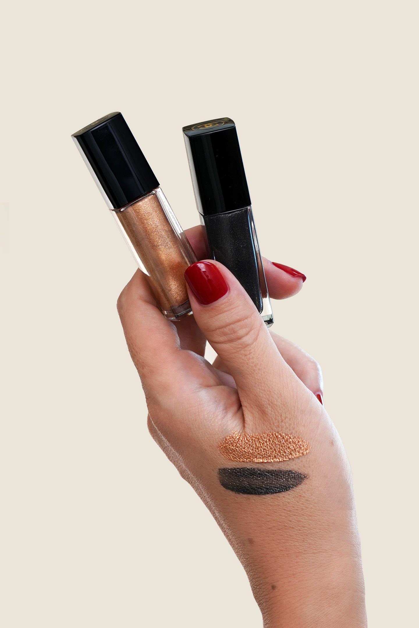 Chanel Ombre Premiere Laque 27 Or Ambre and 17 Or Noir