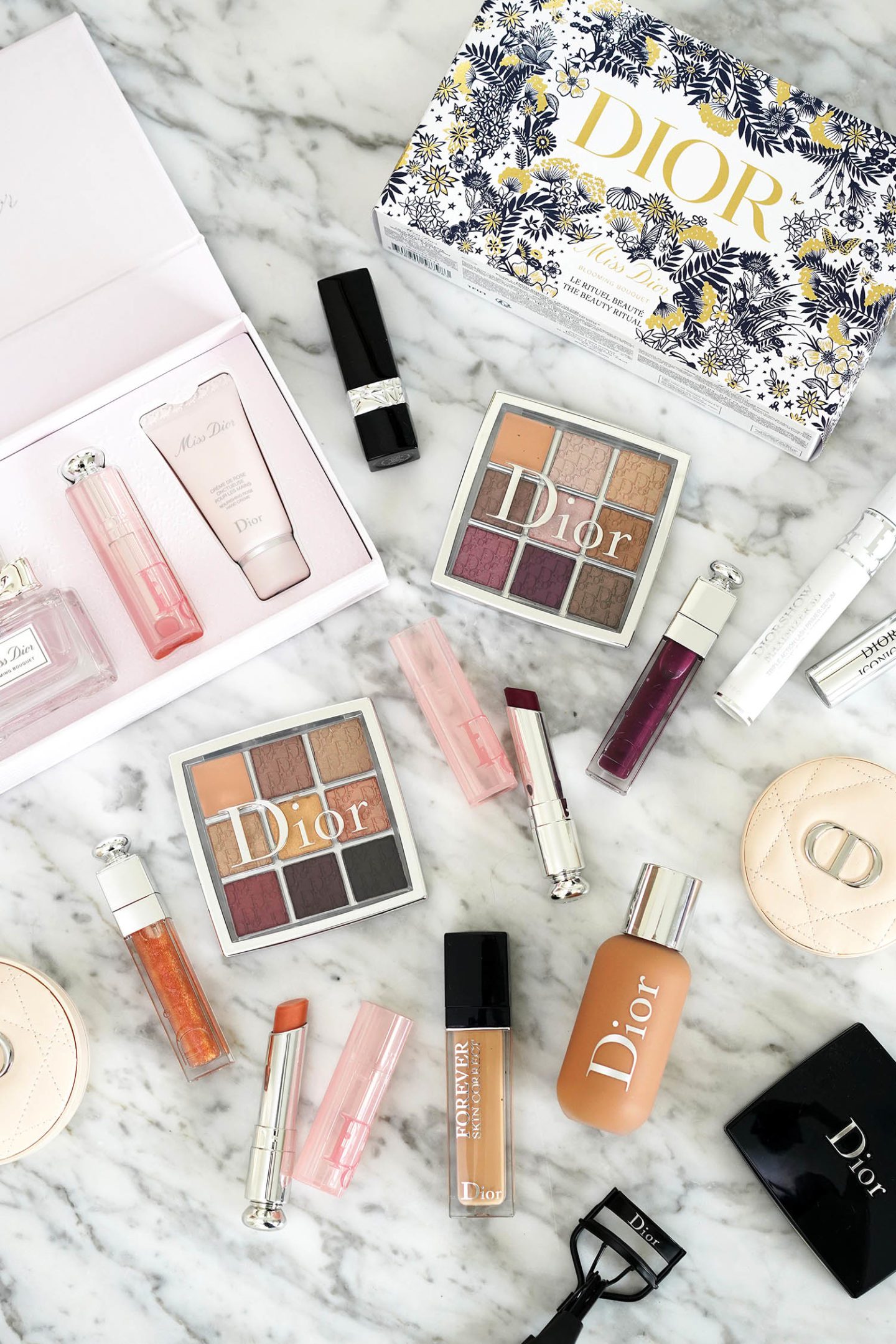 Dior Backstage Plum + Bronze Makeup