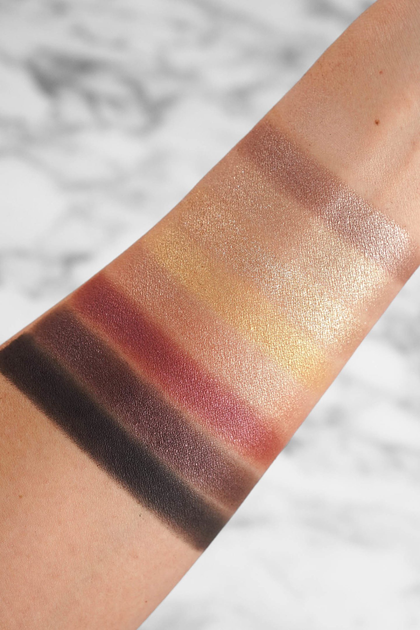 Dior BACKSTAGE Eyeshadow Palette in Bronze swatches