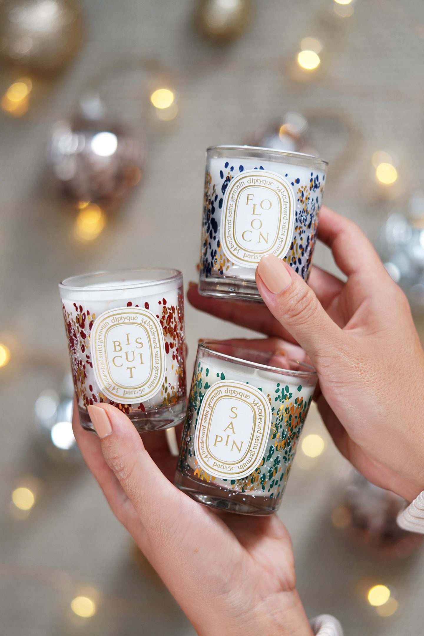 Diptyque Holiday Candle Set Trio Small 2021