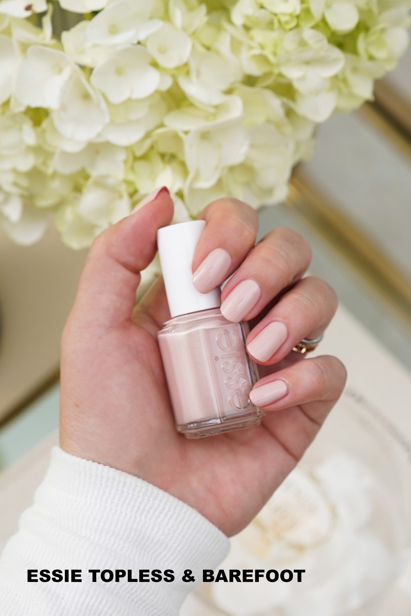 Essie Topless and Barefoot