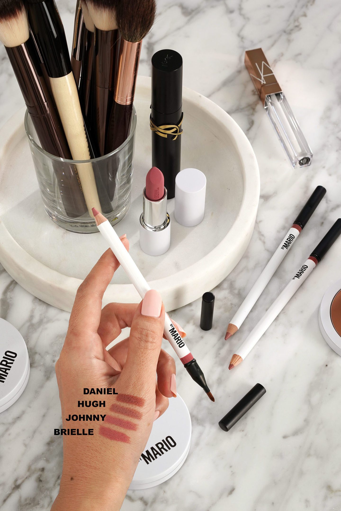 Makeup by Mario Ultra Suede Lipstick and Sculpting Lip Pencil Haul Picks