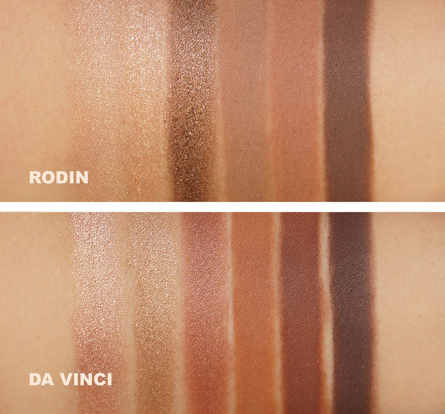 EM Cosmetics Divine Skies Eyeshadow Swatches