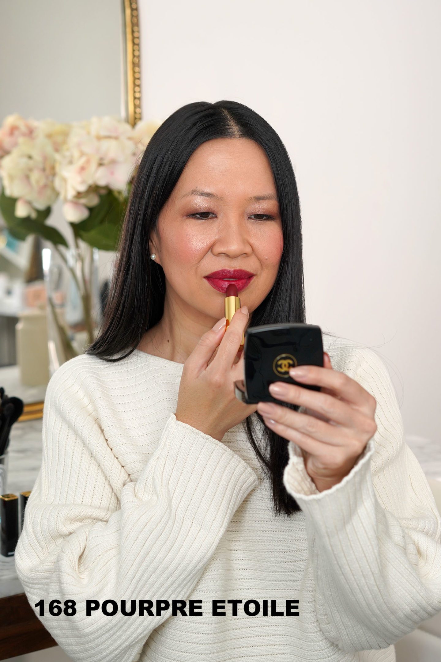 Chanel Rouge Allure Velvet 168 Pourpre Etoile 