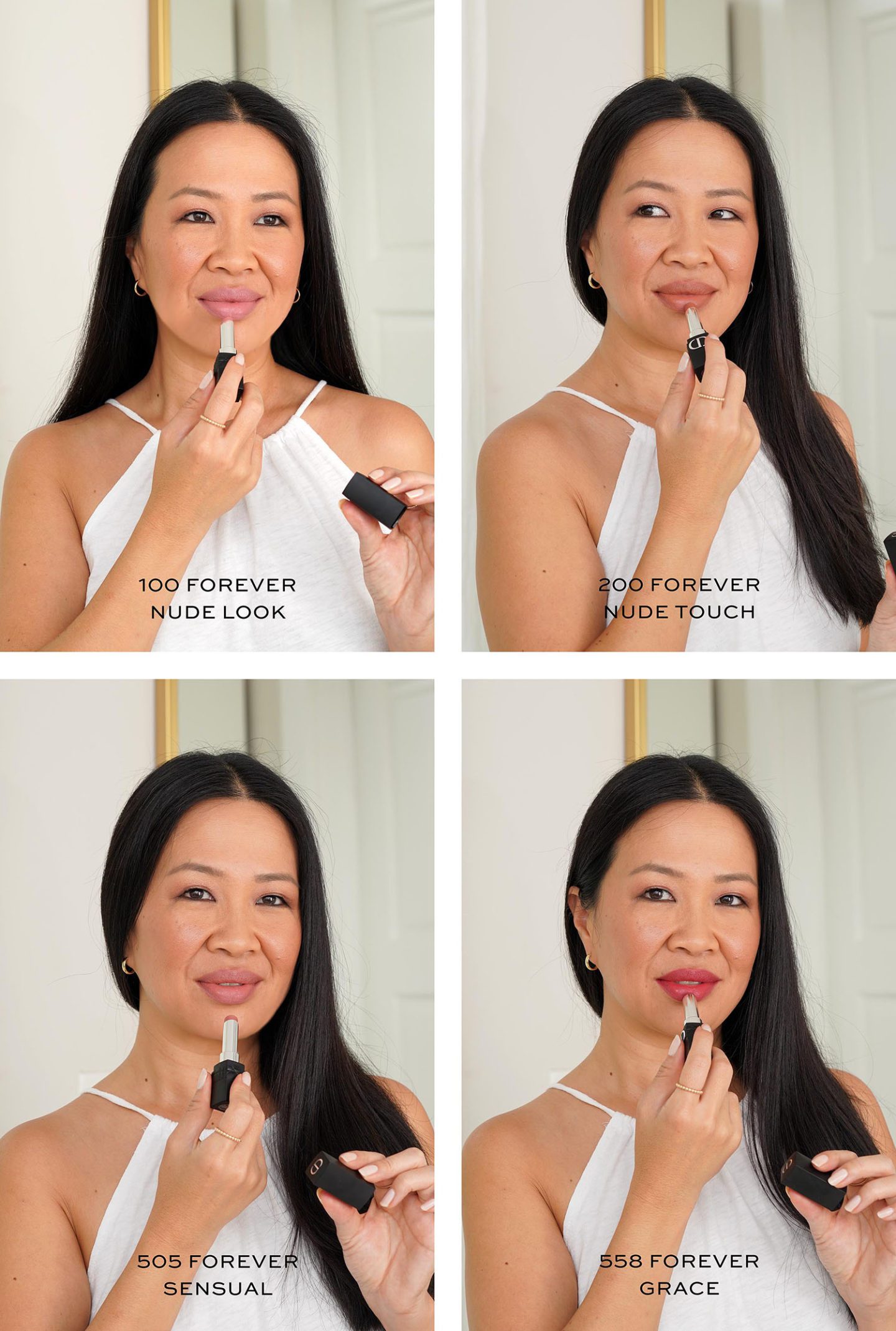 Dior Rouge Dior Forever Transfer-Proof Lipsticks