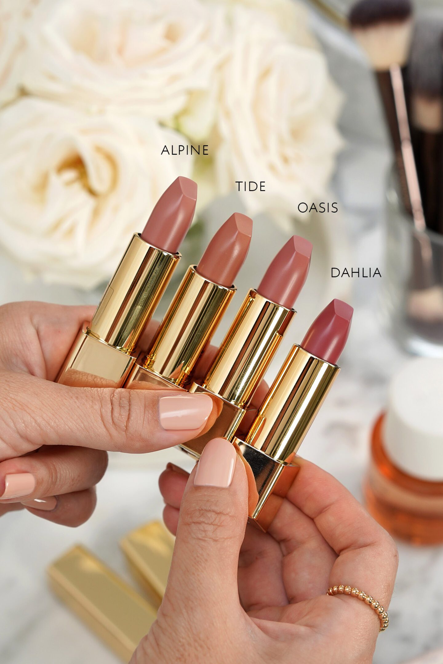 Hourglass Unlocked Satin Crème Lipsticks