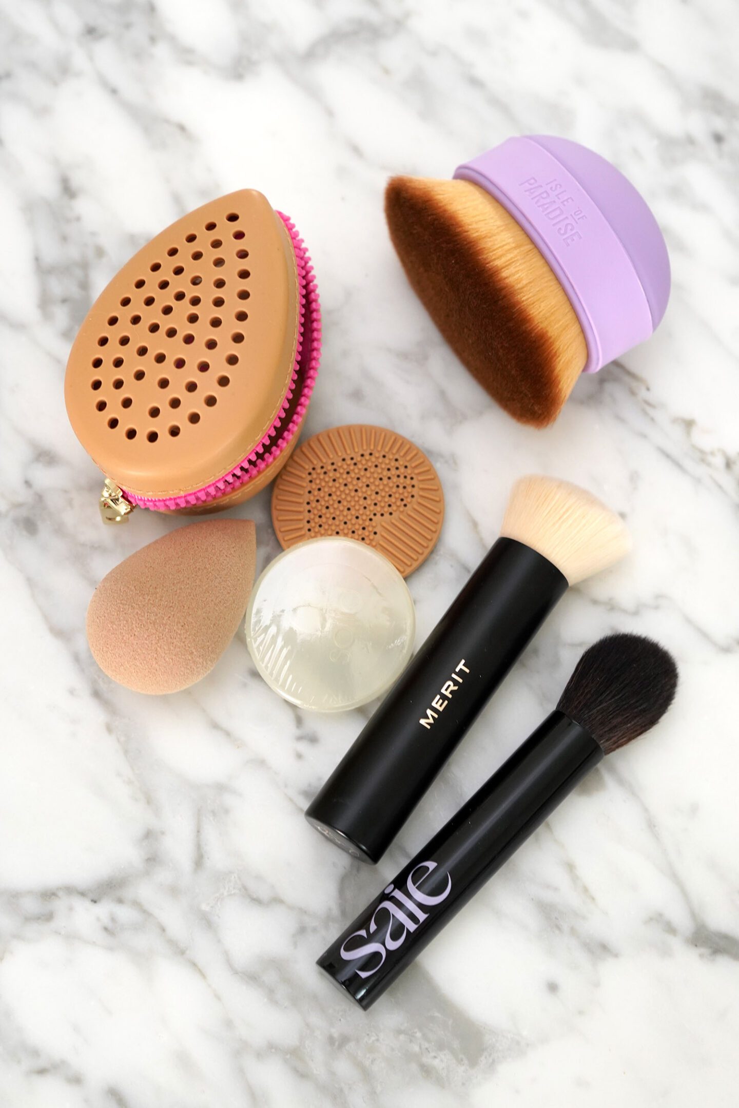 Sephora Haul Beauty Tools Beautyblender, Merit Brush Saie Brush