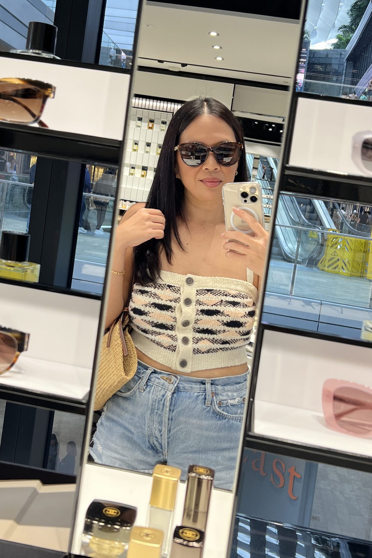 Chanel Pantos Sunglasses Try On