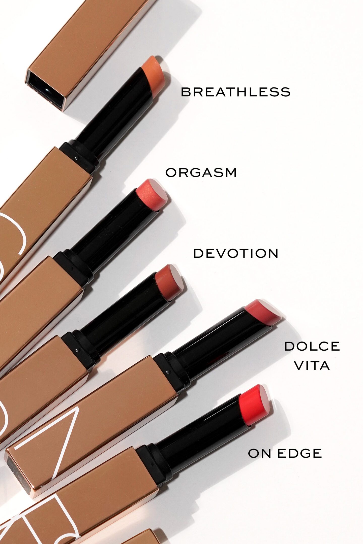 NARS Afterglow Sensual Shine Hydrating Lipsticks