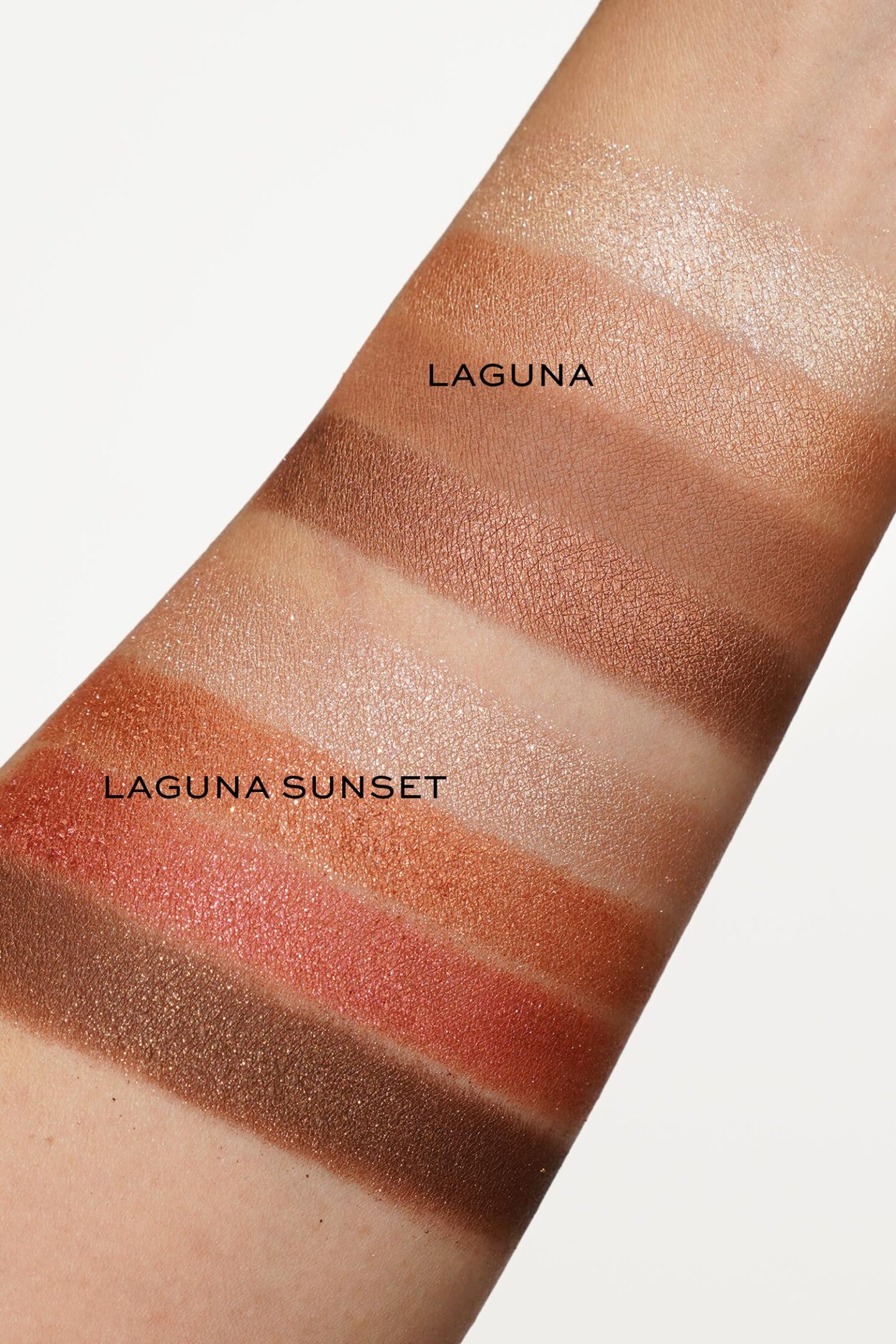 NARS Laguna Eyeshadow Quad swatches