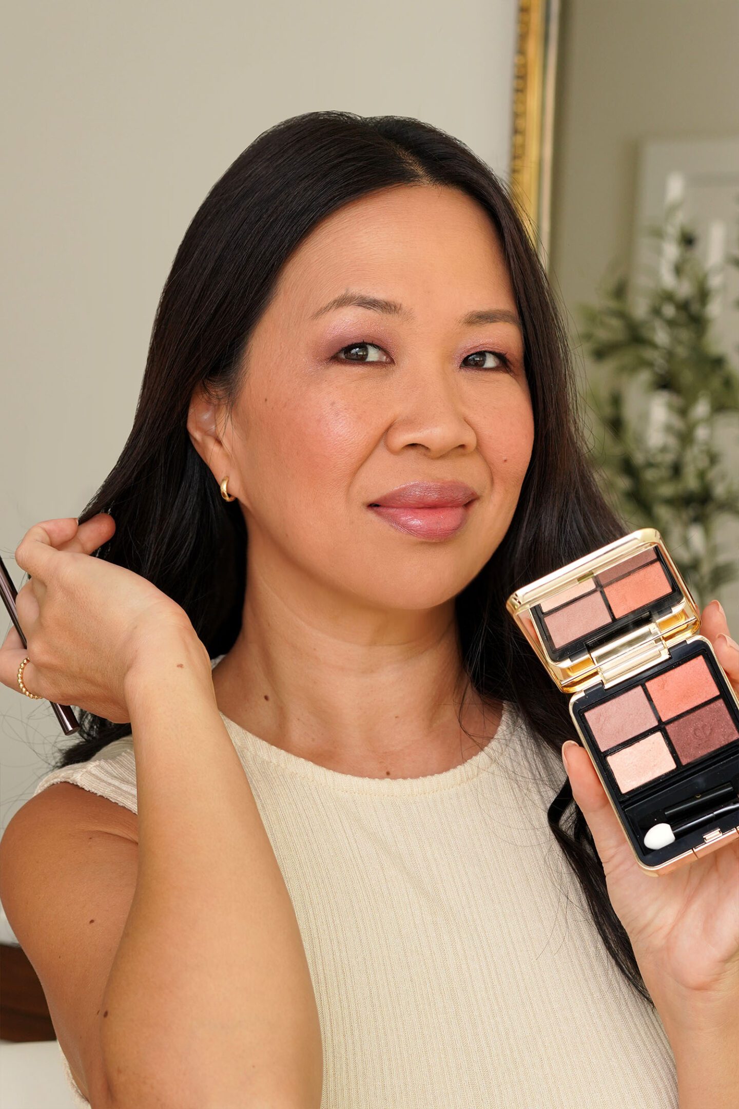 Cle De Peau Eye Color Quad Warm Ocean Sunset