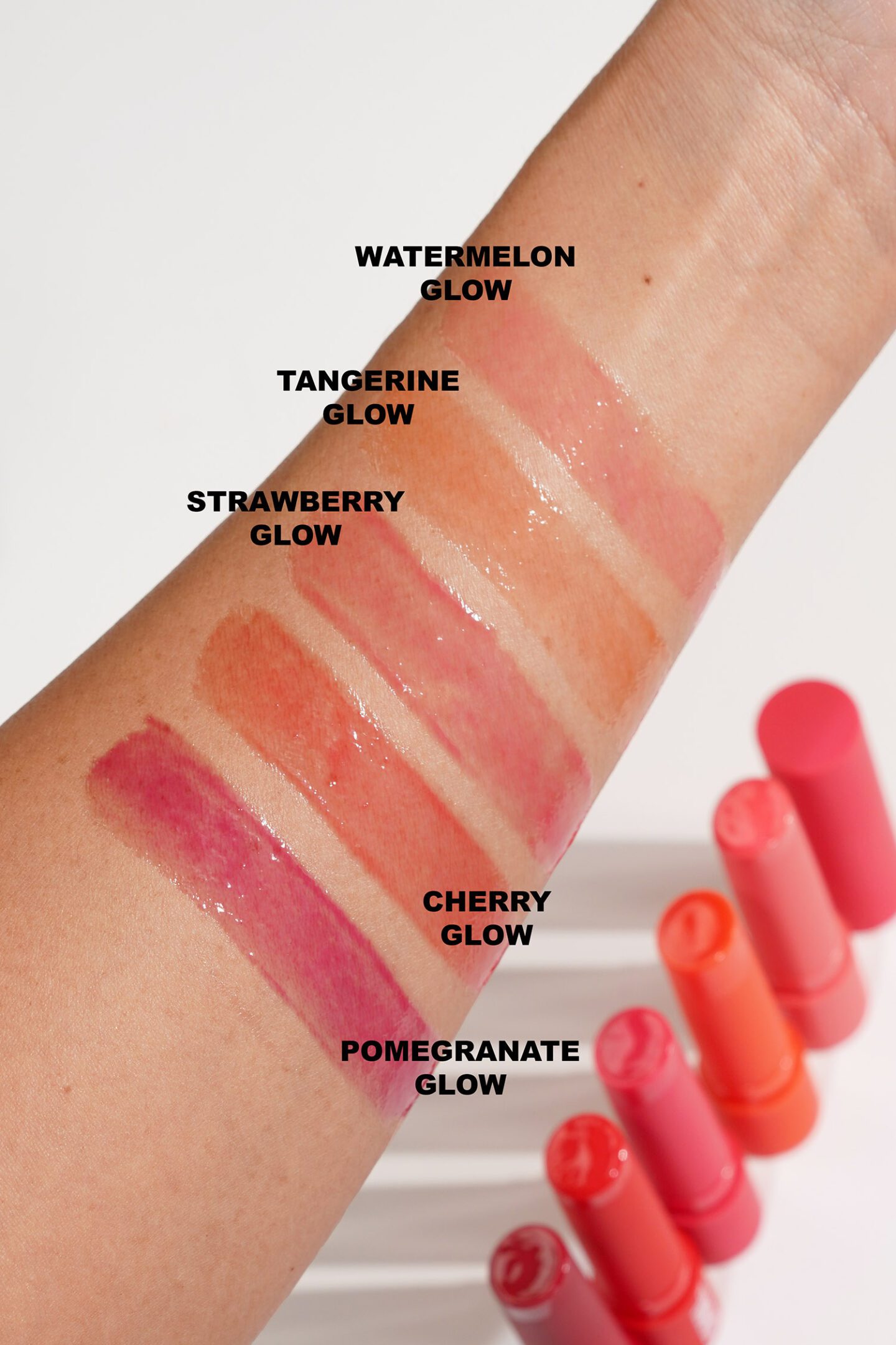 Makeup By Mario MoistureGlow Plumping Lip Serum swatches