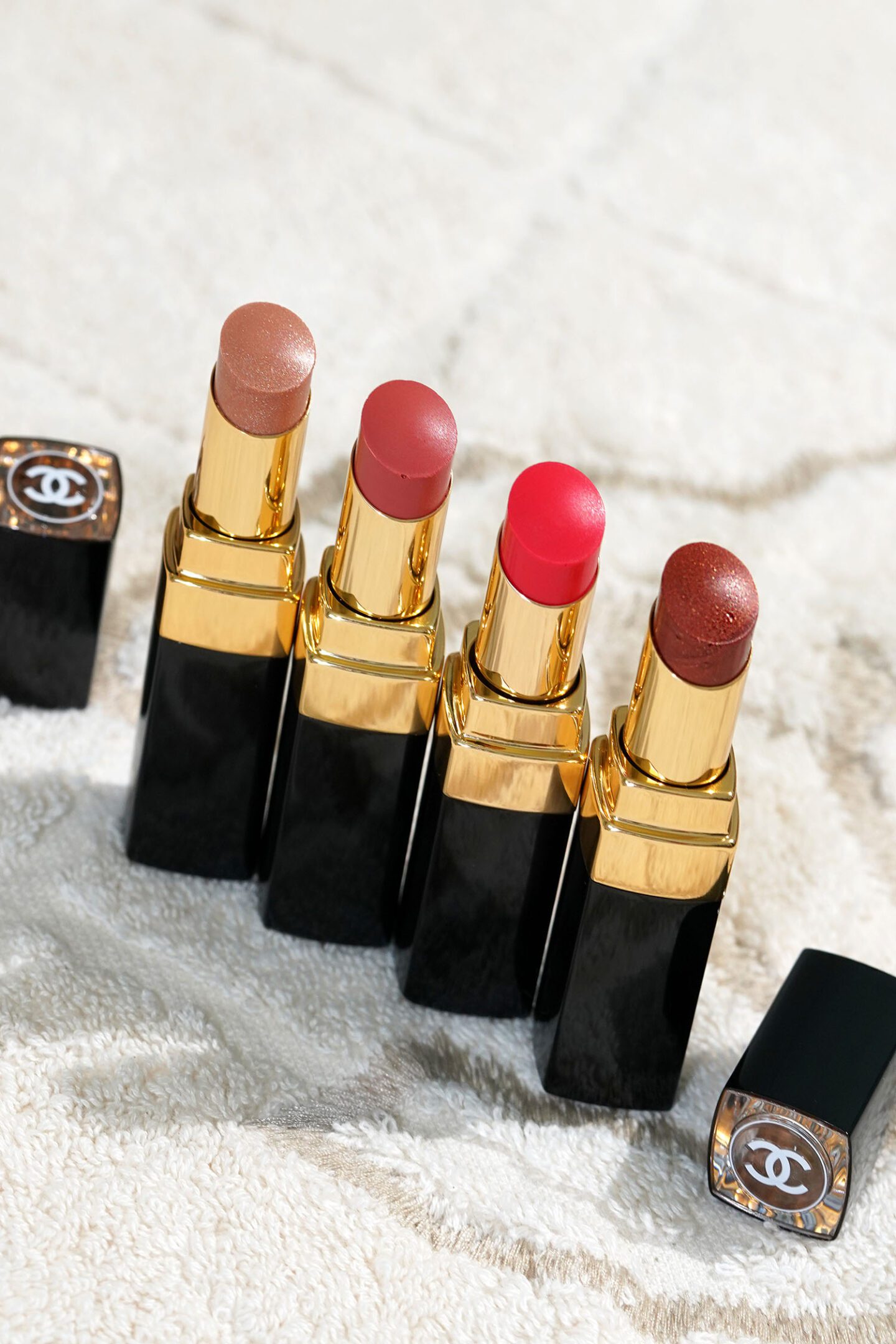 Chanel Rouge Coco Flash swatches for Summer 2025