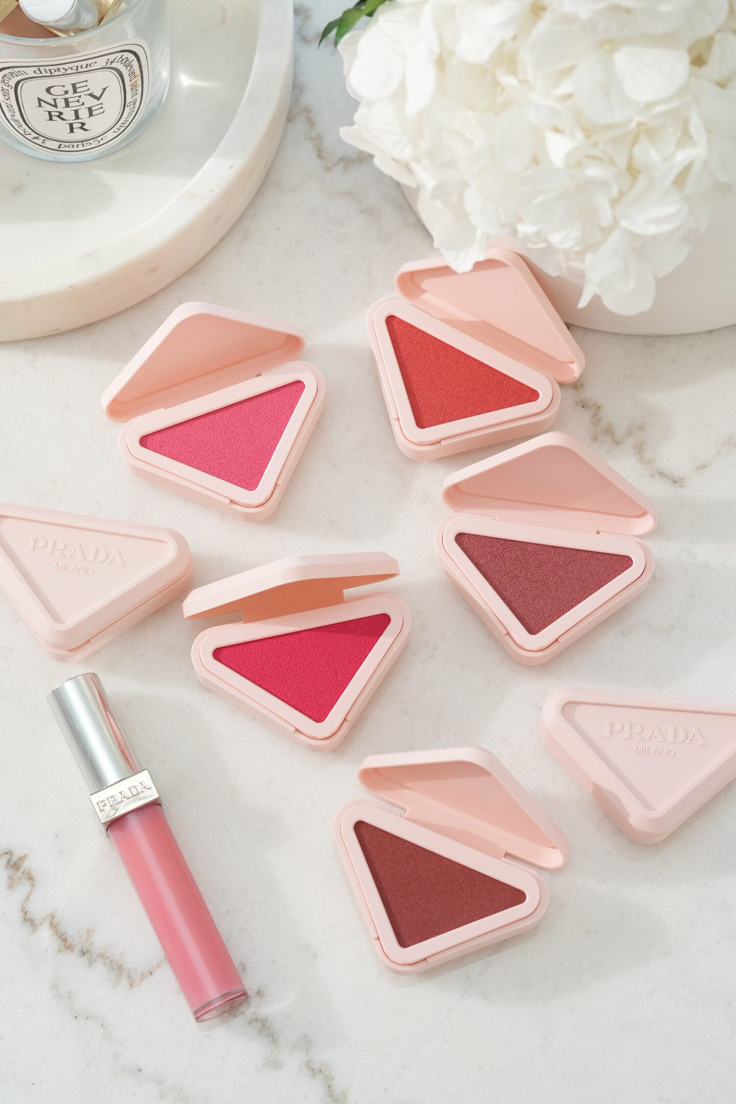 Prada Touch Cream-to-Powder Soft Blur Blush 