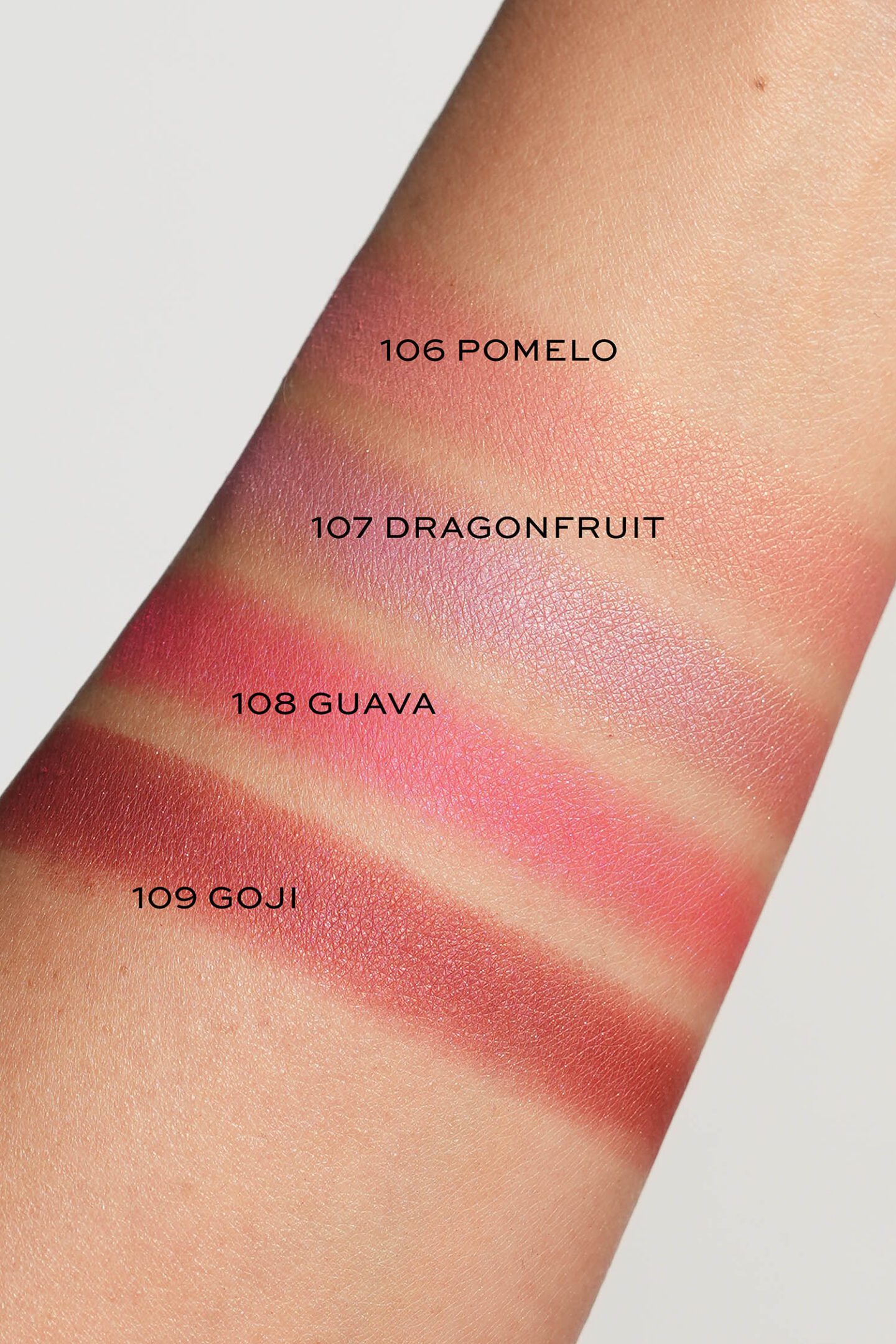 Dior Backstage Rosy Glow Blush Powder swatches