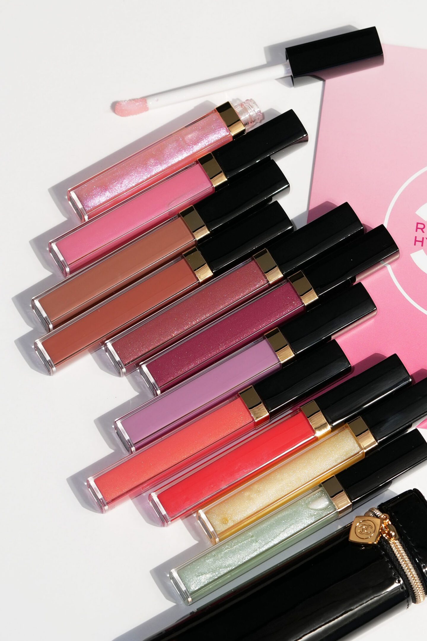 Chanel Rouge Coco Hydra Gloss swatches