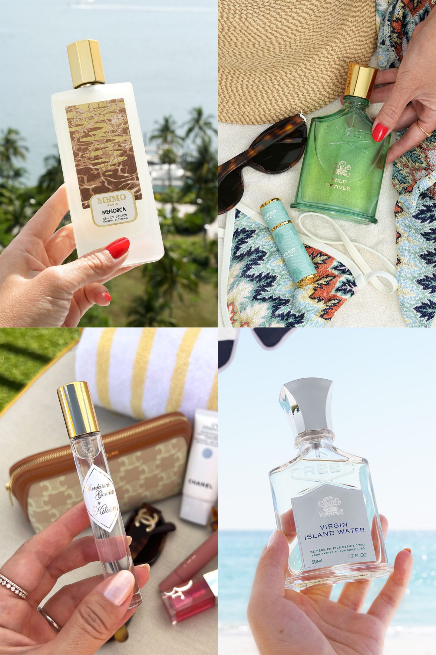 Best Summer Scents Memo Paris, Creed and Kilian