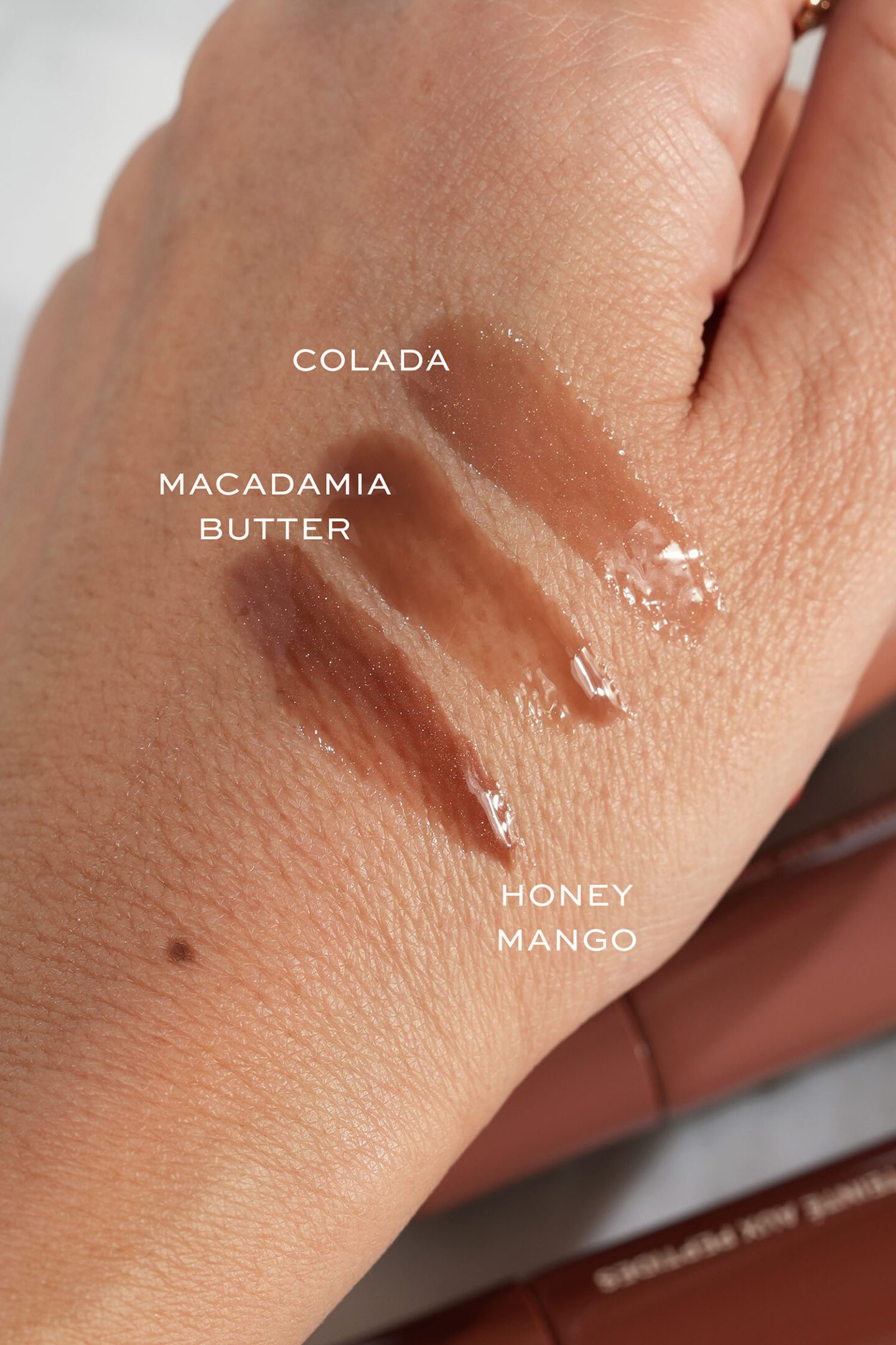Rhode Summer Peptide Lip Tint swatches