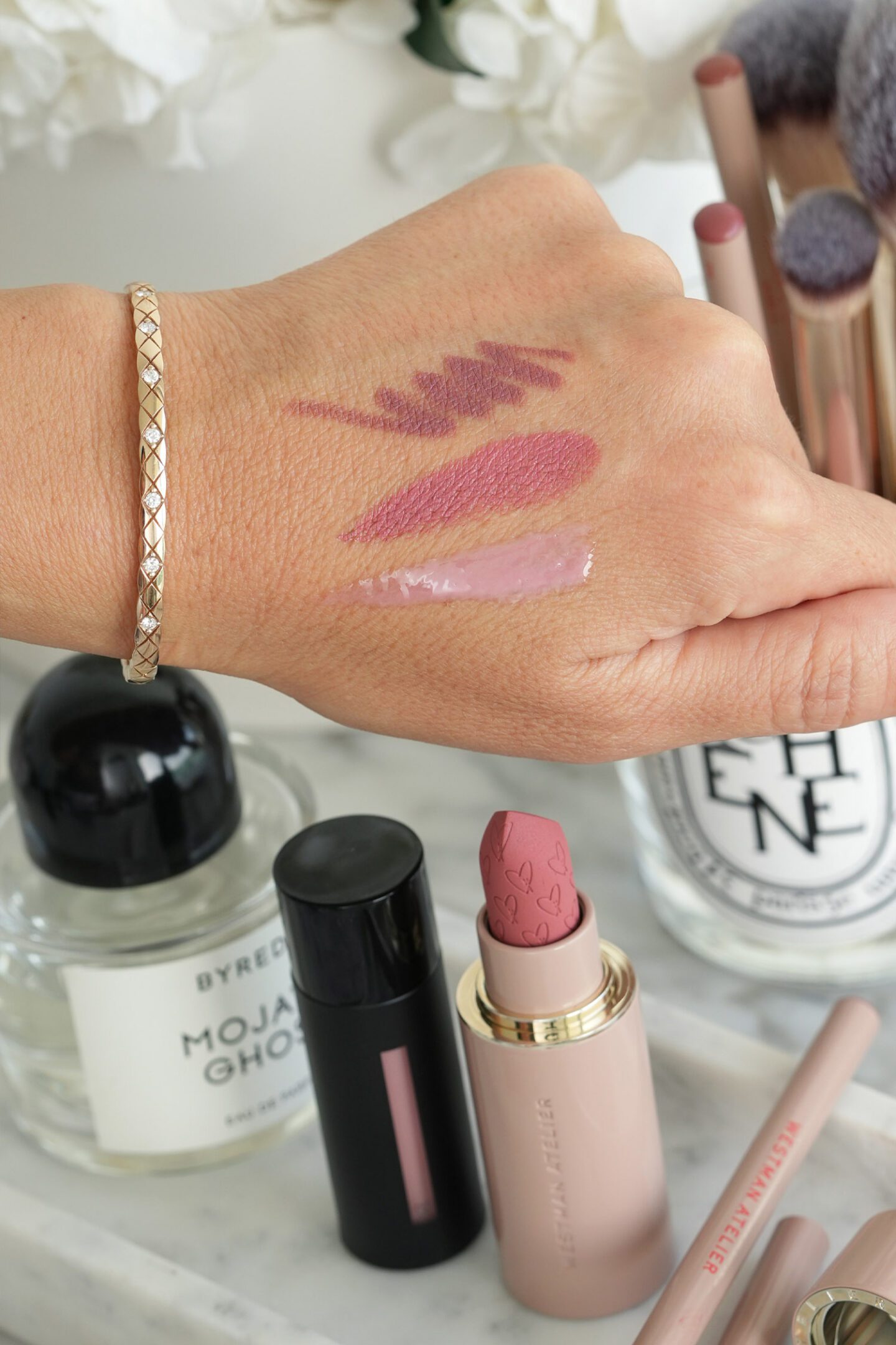 Westman Atelier Lip Trio Set Rose, Je Reve and Chou Chou
